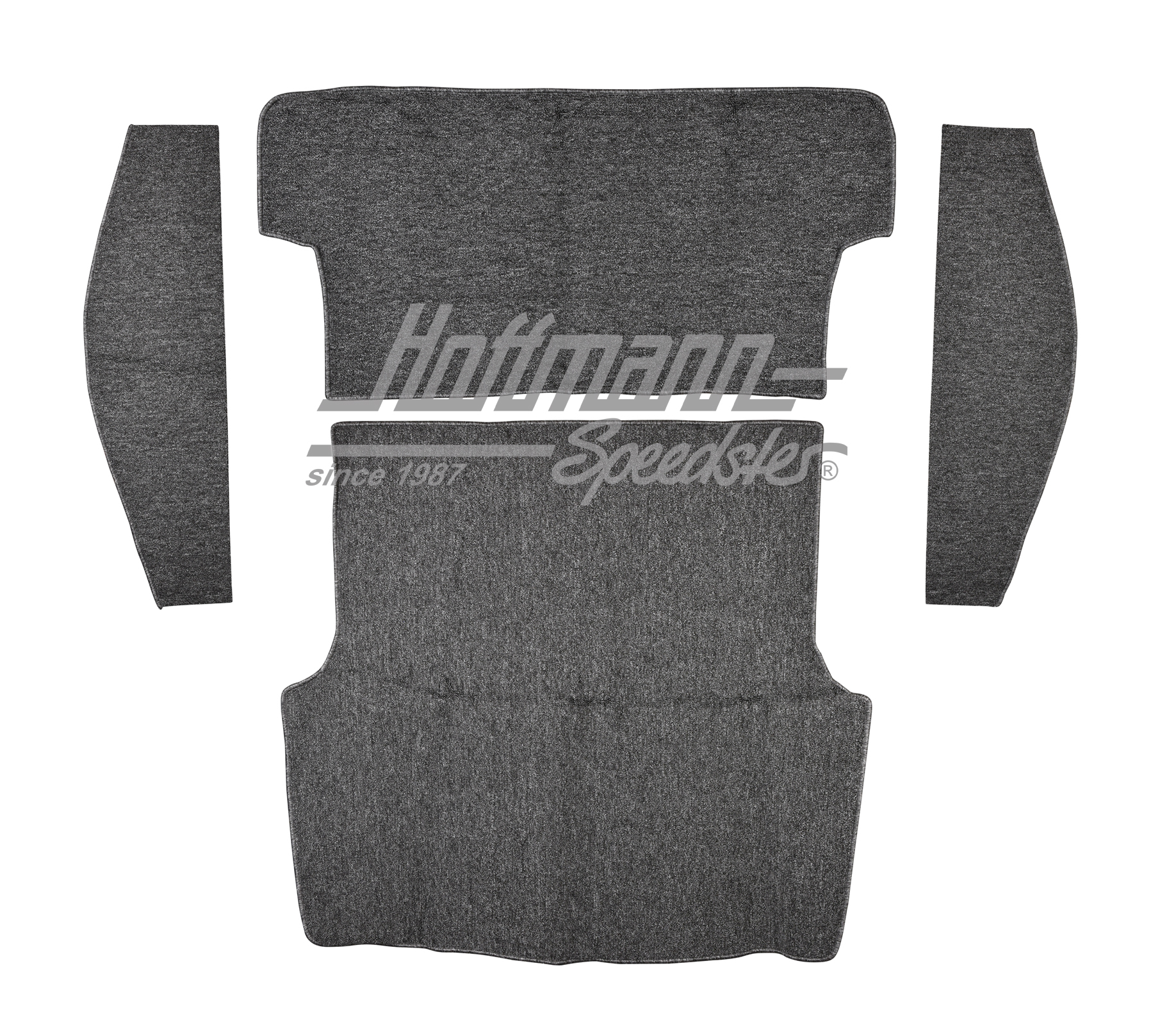 Carpet set, luggage compartment, rear, Variant, grey | 34-R3134-407 | 069-9706