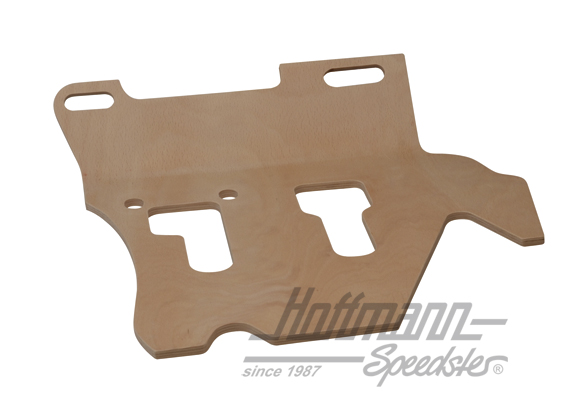Bottom plate (wood), Targa, 65-73, left | 901 551 063 41 | 580-0232