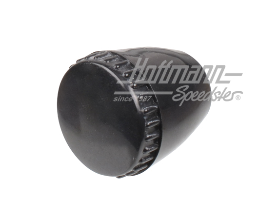Knob, seat adjuster, black (vintage)                                                                