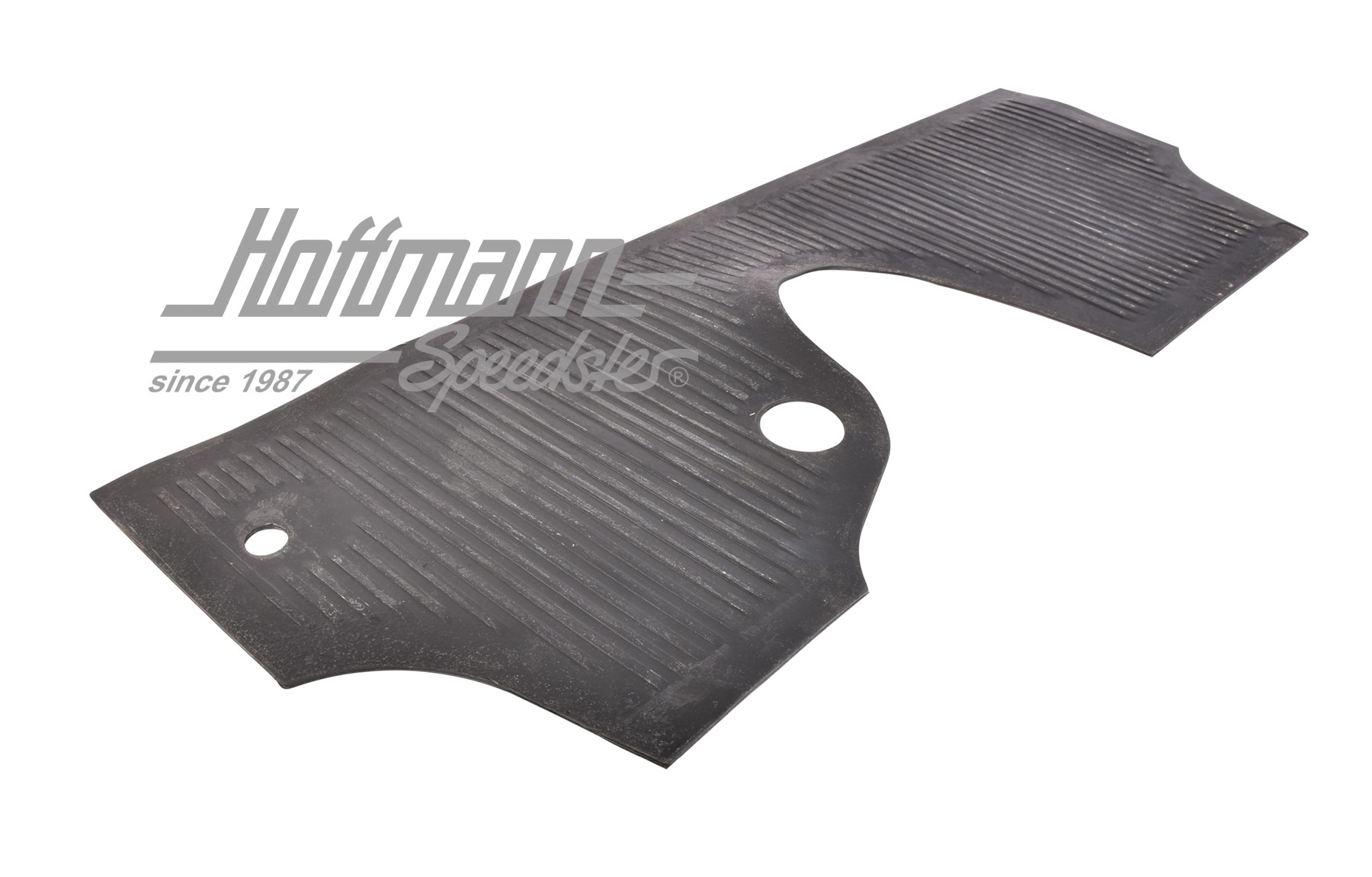 Rubber mat, splash wall, -7.59, black                                                               