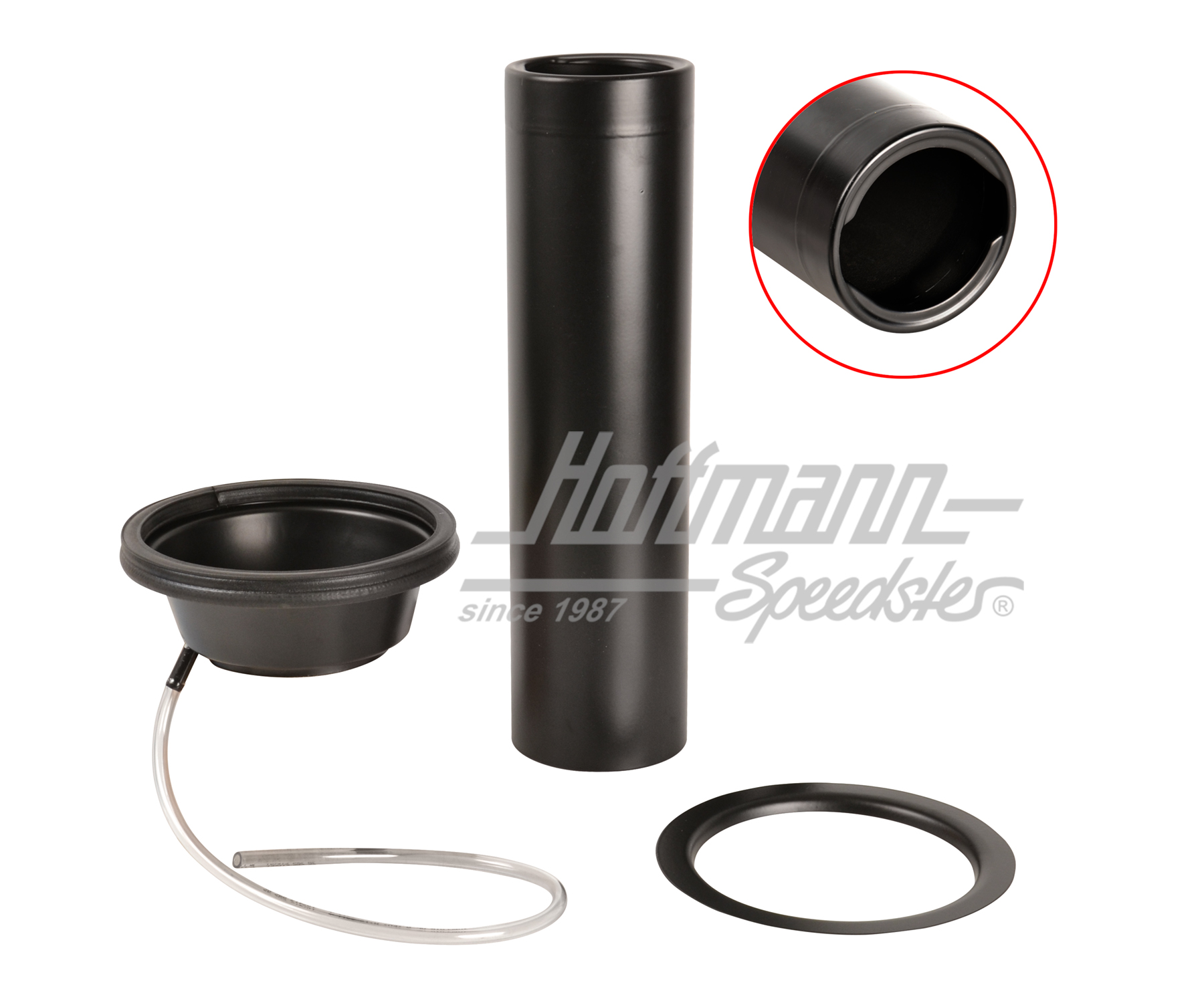 Fuel filler set, 911 RSR Look                                                                       