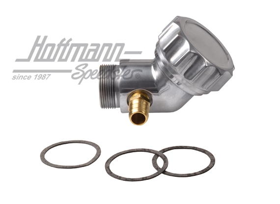 Oil filler, aluminium, angled | AC 115 542 | 010-1203