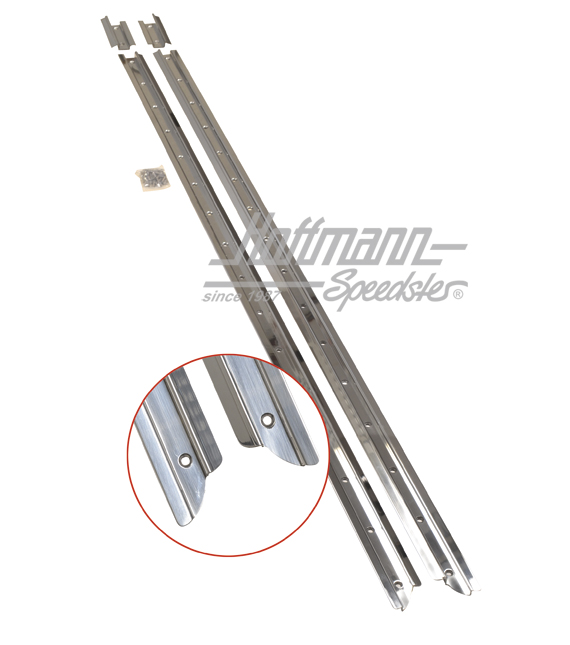 Folding top rails, aluminium, 8.60-7.67 | GM1193 | 089-6540-12