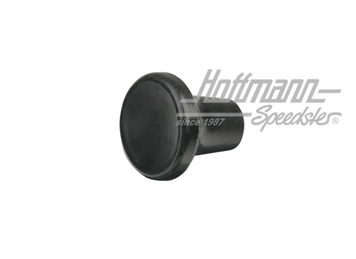 Knob, tank flap, Porsche 911, black                                                                 