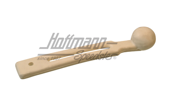 Rear-bench fastener, Karmann Ghia, white | 141 885 585 WH | 066-1250-06