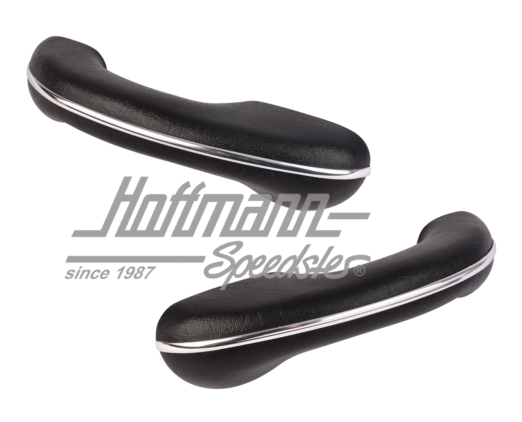 Armrests, black, 8.59-7.67, left + right | 113 867 171 D | 020-0016-20