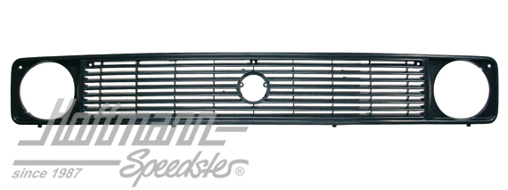 Radiator grille, upper, for round headlight | 251 853 652 D | 370-3600-05