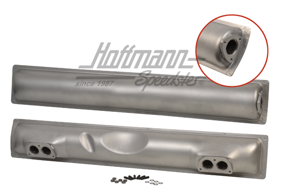 Exhaust, 1.7-2.0, 8.71-7.85, stainless steel                                                        