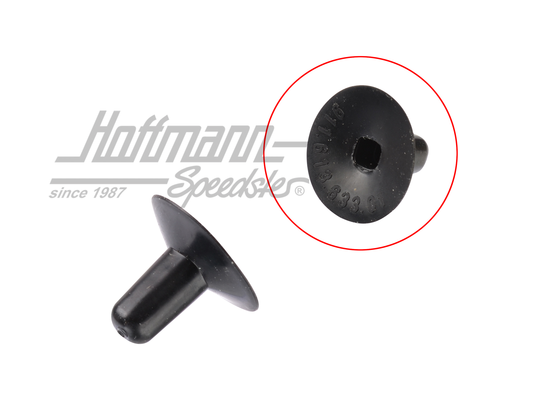 Rubber cap, switch, mirror adjustment | 911 613 633 01 | 580-1200-76