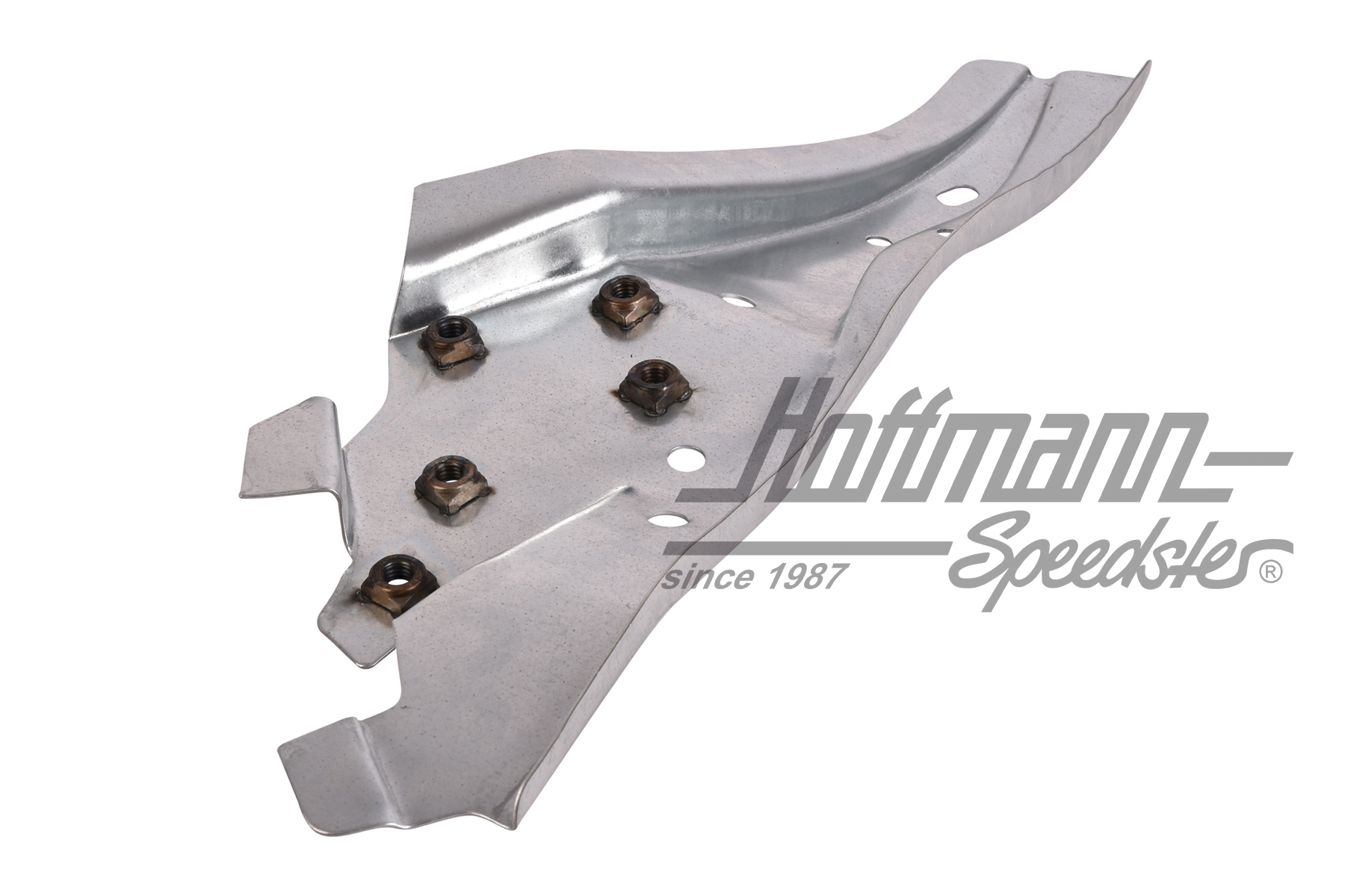 Bumper bracket support, without reinforcement, 8.67-, rear, left                                    