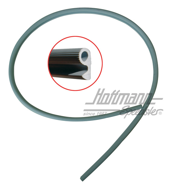 Beading, door-pillar trim, grey | 113 867 365 A | 055-7097-05