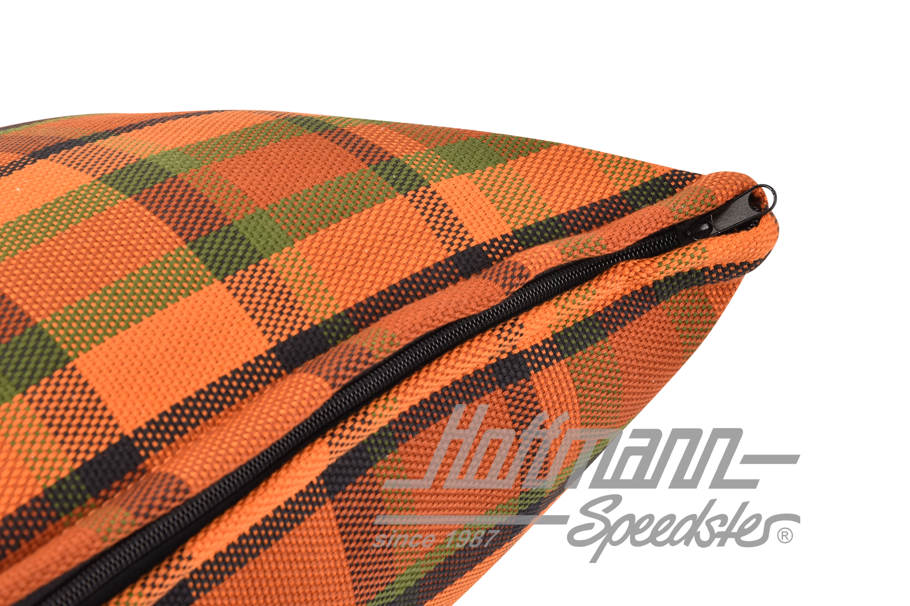 Cushion, Westfalia, red/orange, 39x39cm                                                             