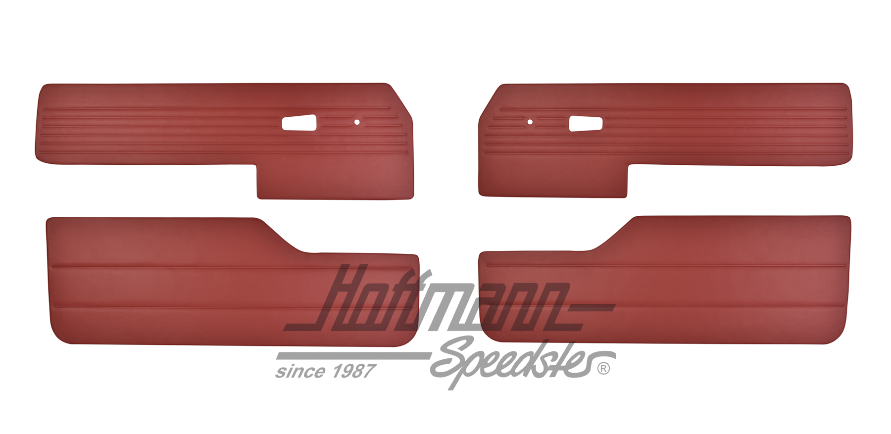 Door panels, Type 3, 4.61-7.65, red | 10-3201-17 | 069-9500-17
