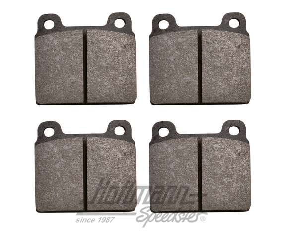 Brake pads, front, Porsche 911 Turbo, 75-77 | 911 351 950 07 | 522-1108