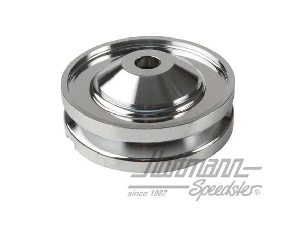 Alternator/generator pulley, 12V, Billet, chromed | 16-9707 | 010-1161-35