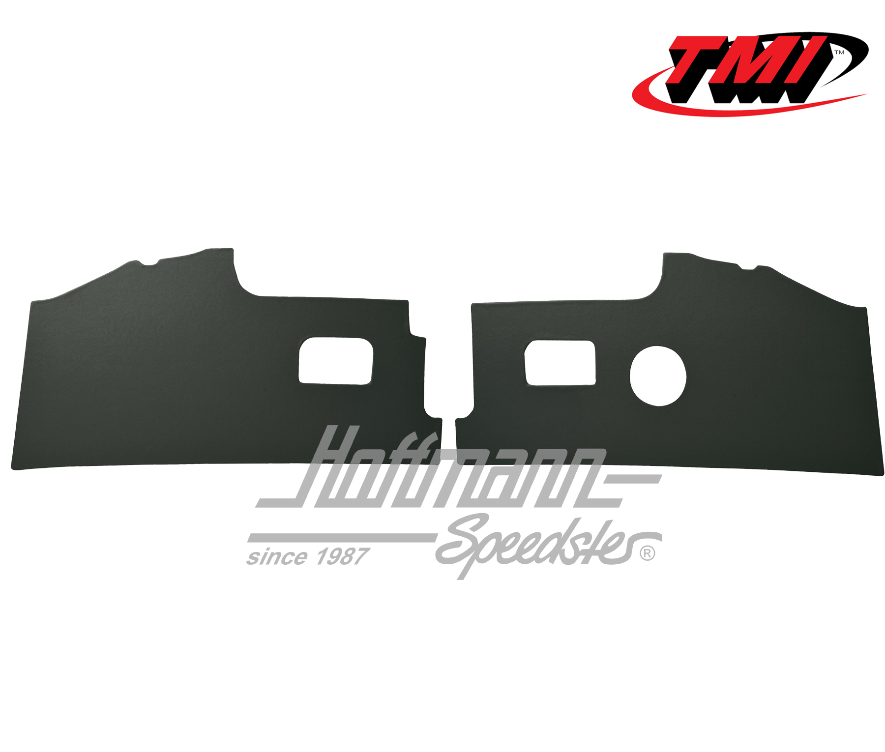 Front wall trims, 8.70-, black | 211 898 111 a | 098-0548-01