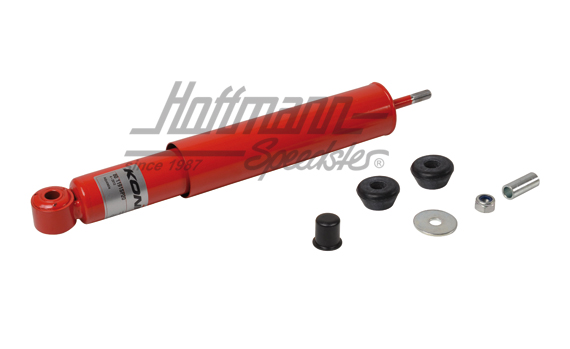 Shock absorber, rear, 356 A,B,C, 56-65, Koni-rouge                                                  