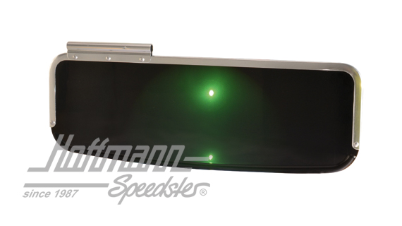 Sun visor, plastic, green, -.57, right | 113 857 552 | 055-7301-12