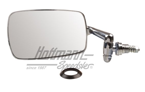 Rear-view mirror, Beetle Sedan, chrome, left | 113 857 513 D | 045-9201