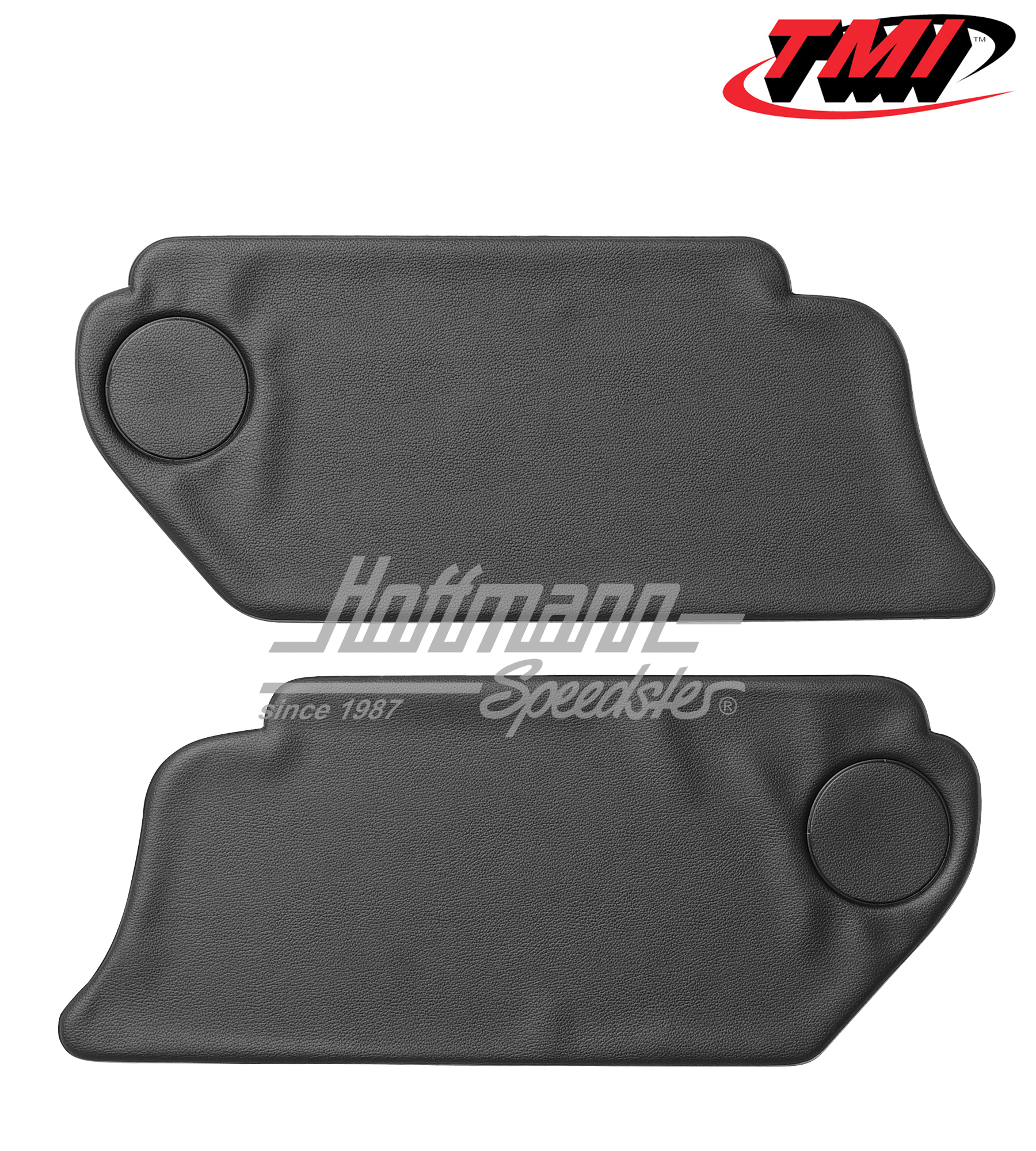 Kick panels, Convertible, black, 8.64- | 151 863 375 C   schwarz | 020-5375