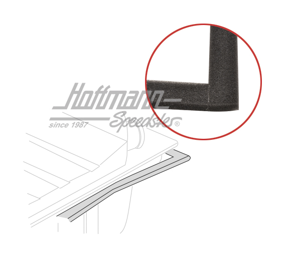 Seal, tank/body, 1302/1303, Type 3 | 113 201 621 | 020-4998-10