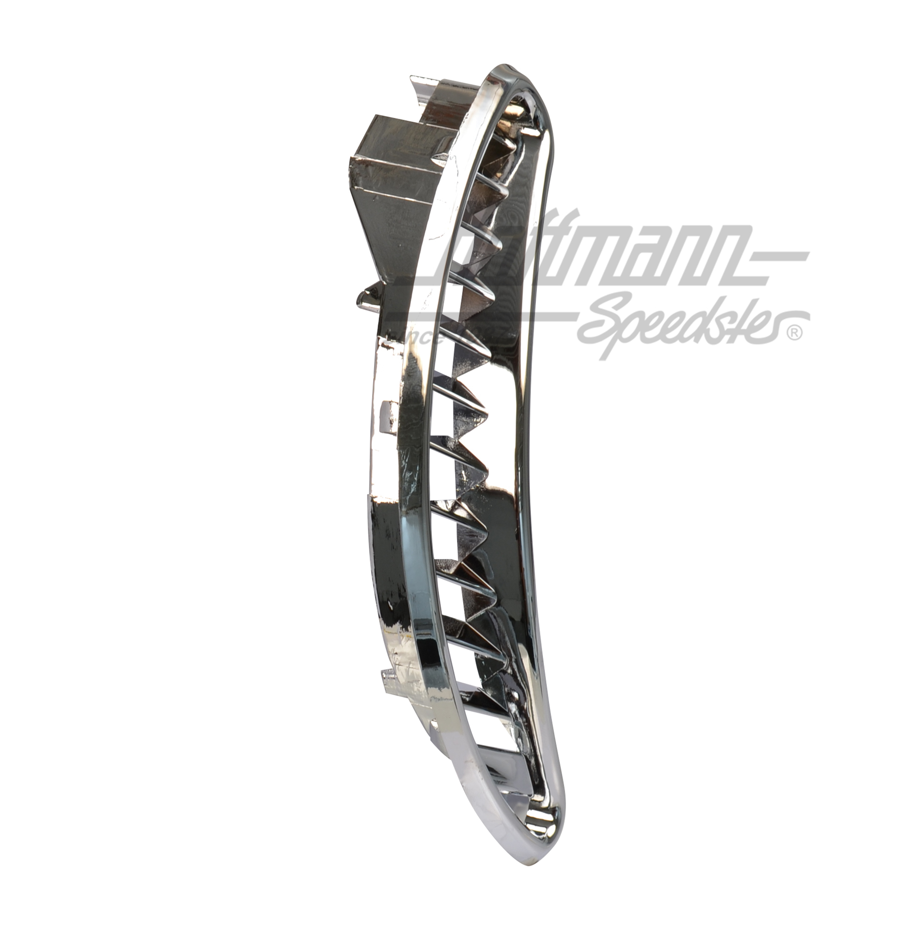 Ventilation grille, side panel, rear, right, chromed                                                