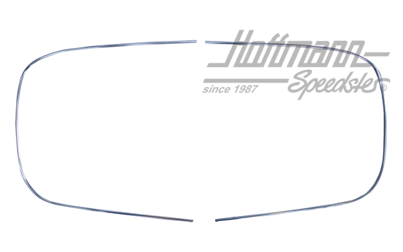 Ornamental frame, aluminium, rear window, 8.57-7.64                                                 