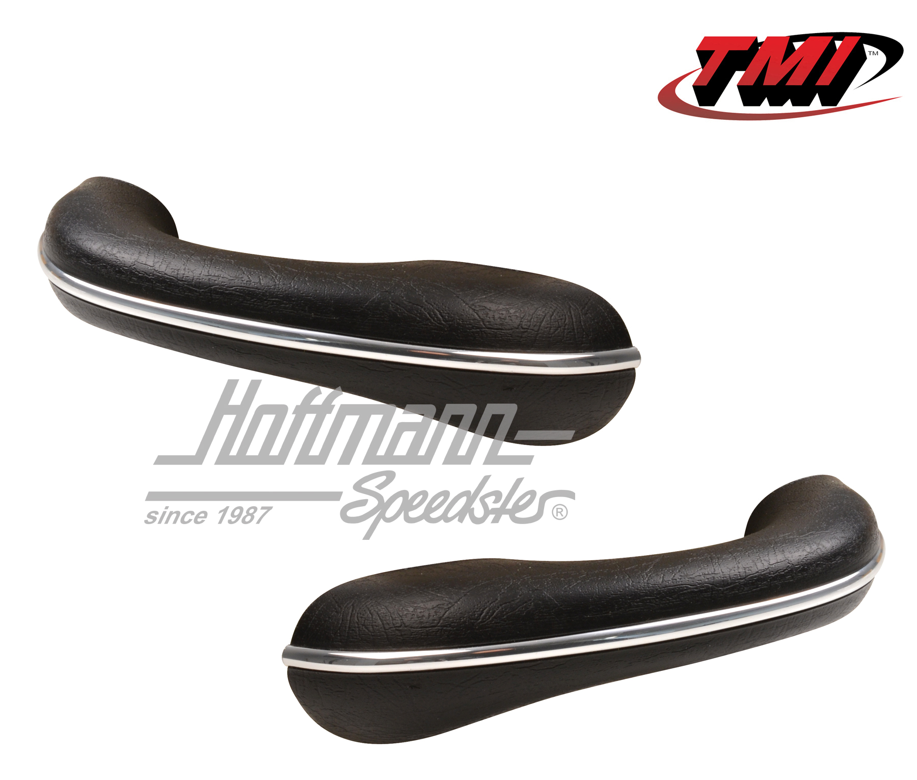 Armrests, 8.54-7.67, black, left/right | 16-1604/16-1603 | 055-7421