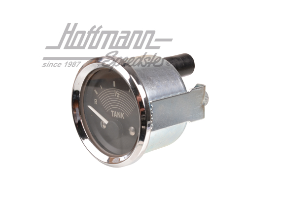 Fuel gauge, 6V, Bus T1, chromed                                                                     