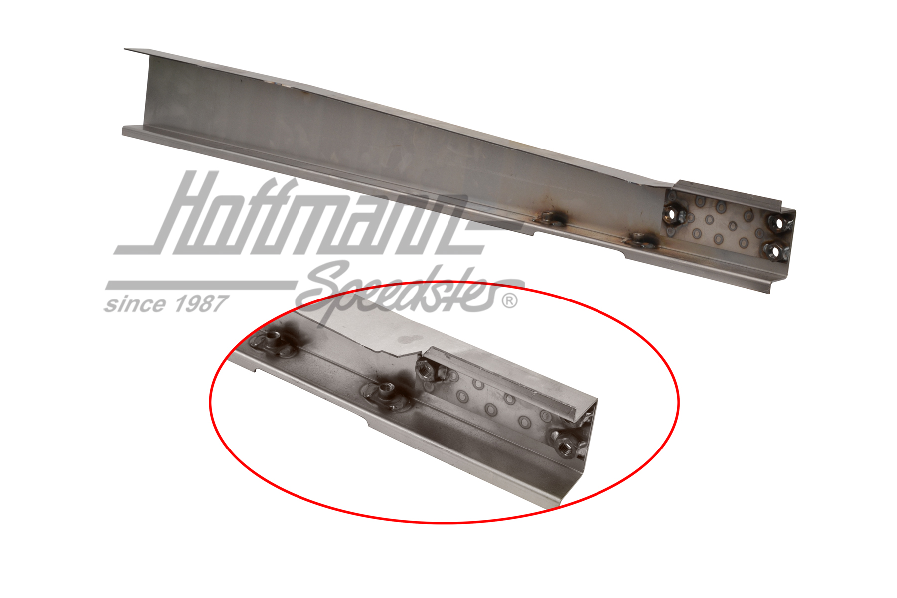 Repair panel, side member, rear, 8.67-7.71, right                                                   