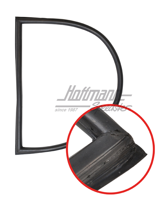 Seal, small window, double cab (fixed) | 265 845 321 | 090-6122