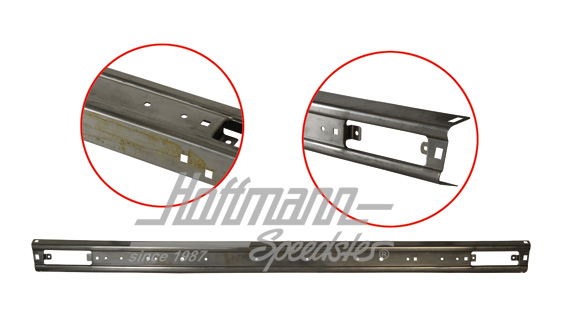 Bumper, front, raw, Golf 1 | 171 807 111 A | 180-0290