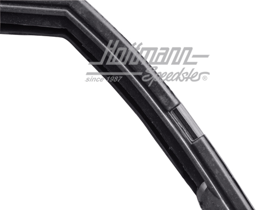 Vent-window seal, Targa, 65-76, right                                                               