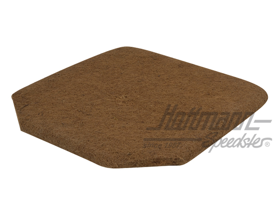 Seat padding, front, OE-style, 62-67, left/right                                                    