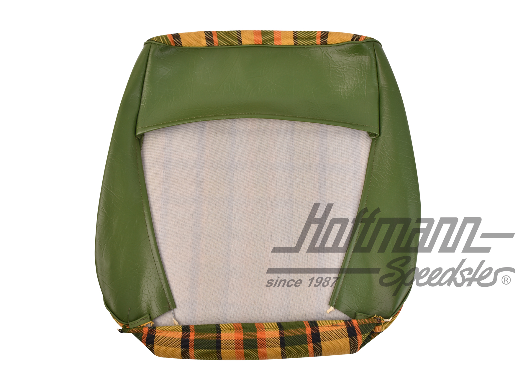 Seat cover, Westfalia, yellow/orange/green, 74-79                                                   