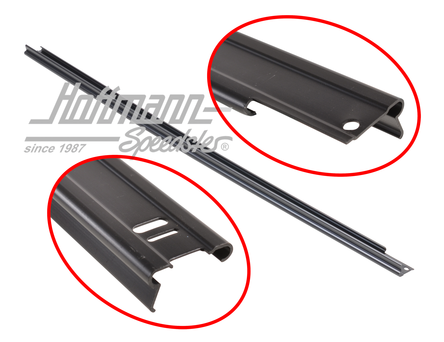 Insertion rail, seal, door, upper, right                                                            