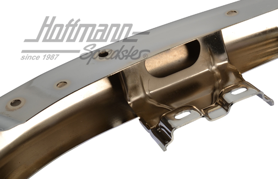 Bumper edge, front, 67-72, chromed, right                                                           