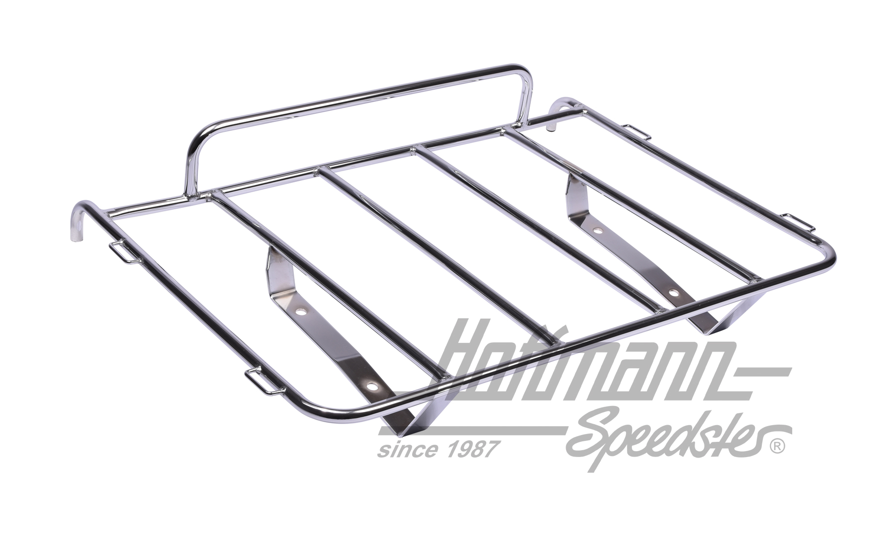 Luggage rack, rear, Karmann Ghia, stainless steel                                                   