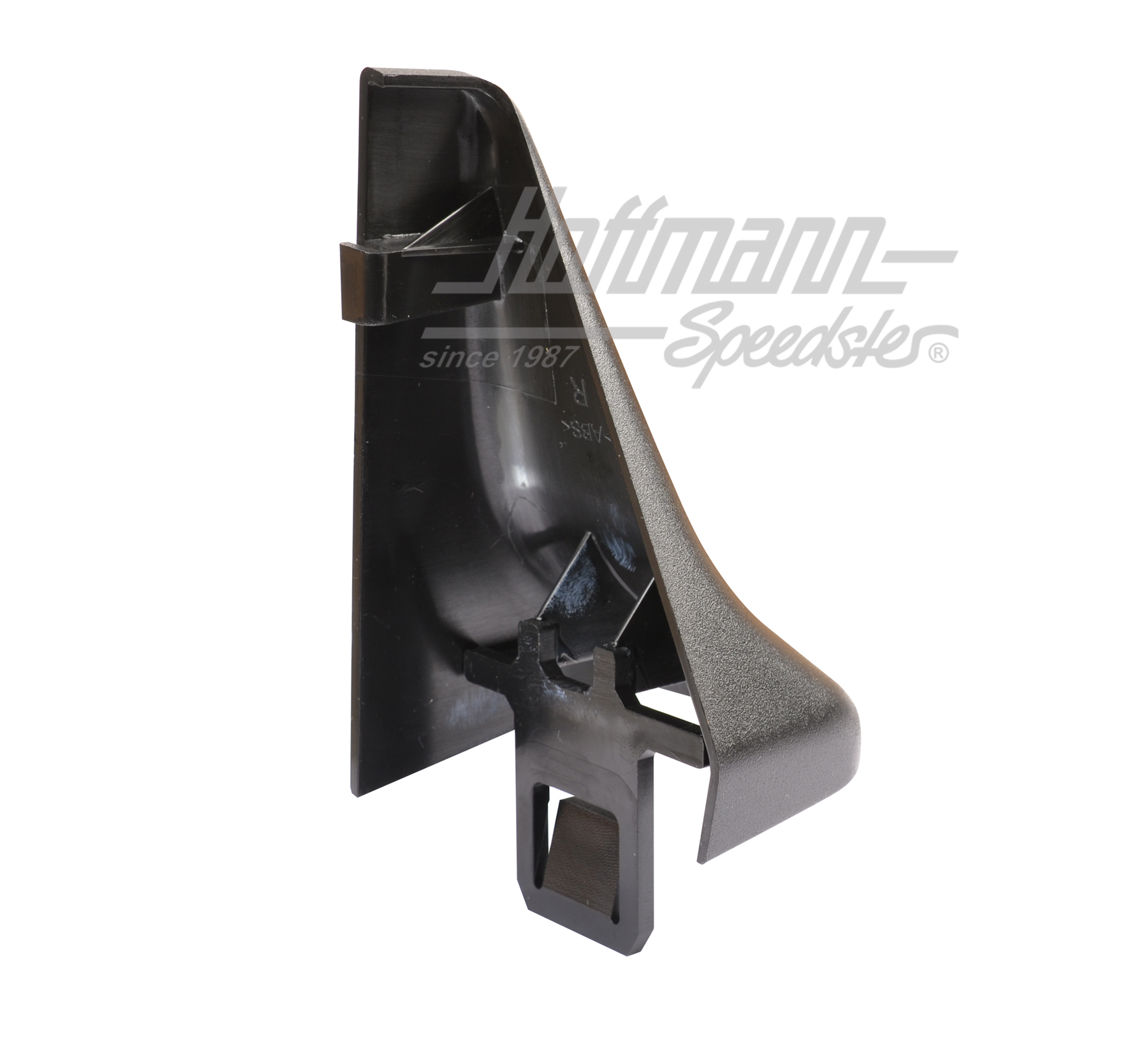 Cover, mirror, inside, 9.90-12.95, right, black                                                     