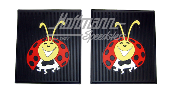 Rubber mats, rear, with coloured chockchafer | 15-1098-0 | 020-5386