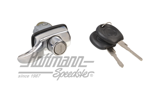 Engine-hood lock, 8.64-7.66, chromed | 113 827 503 A | 020-2466