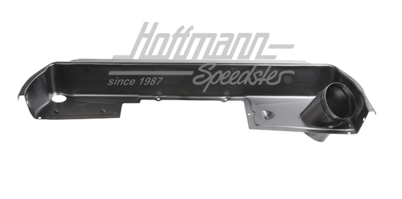 Engine tin, 964, rear, black, middle                                                                