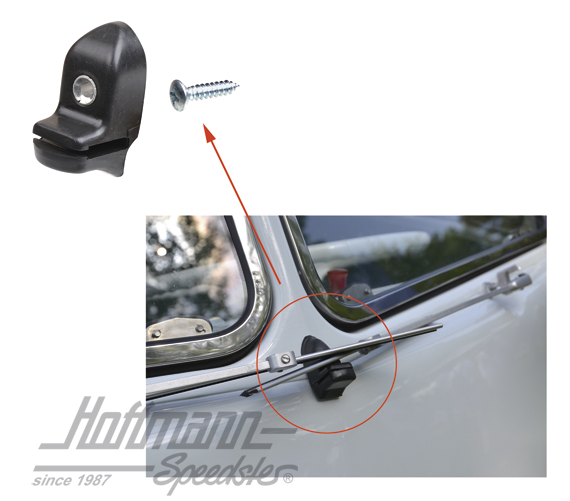 Clip, wiper arms, Safari Bus, -.62 | 261 955 231 A | 086-1509