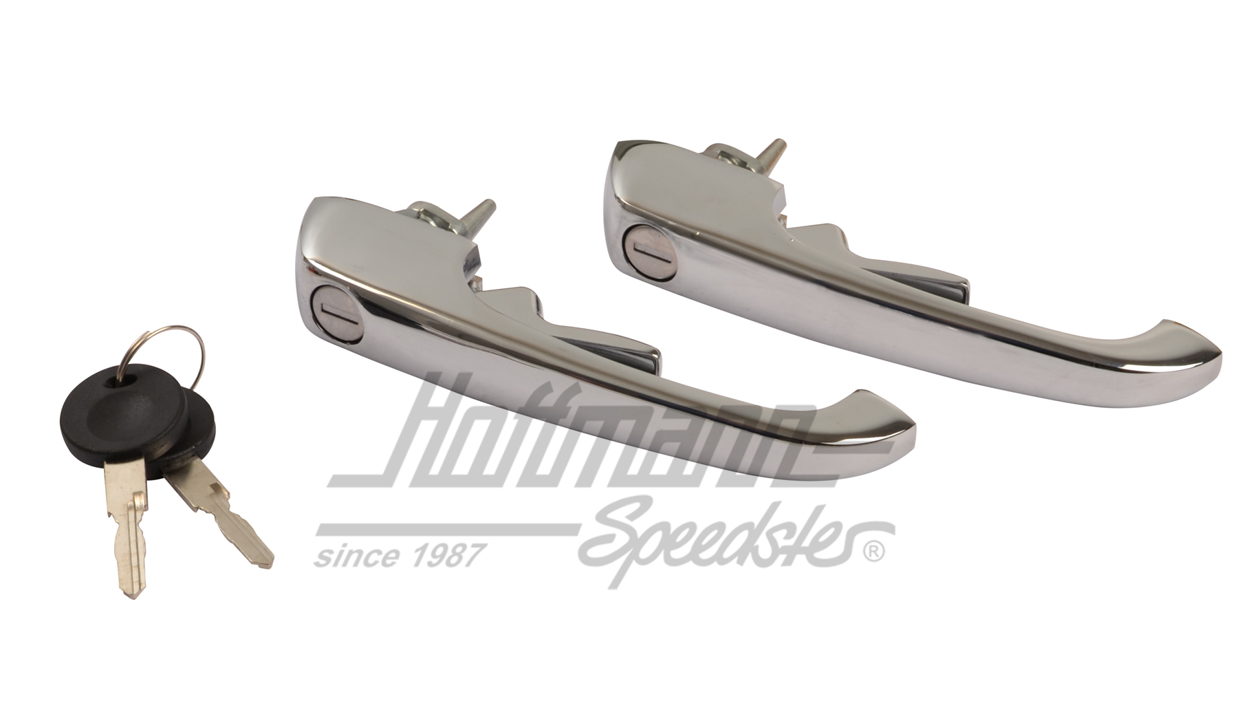 Door handles, 68-79, keyed alike, chromed | 211 898 205 N | 097-1010-20