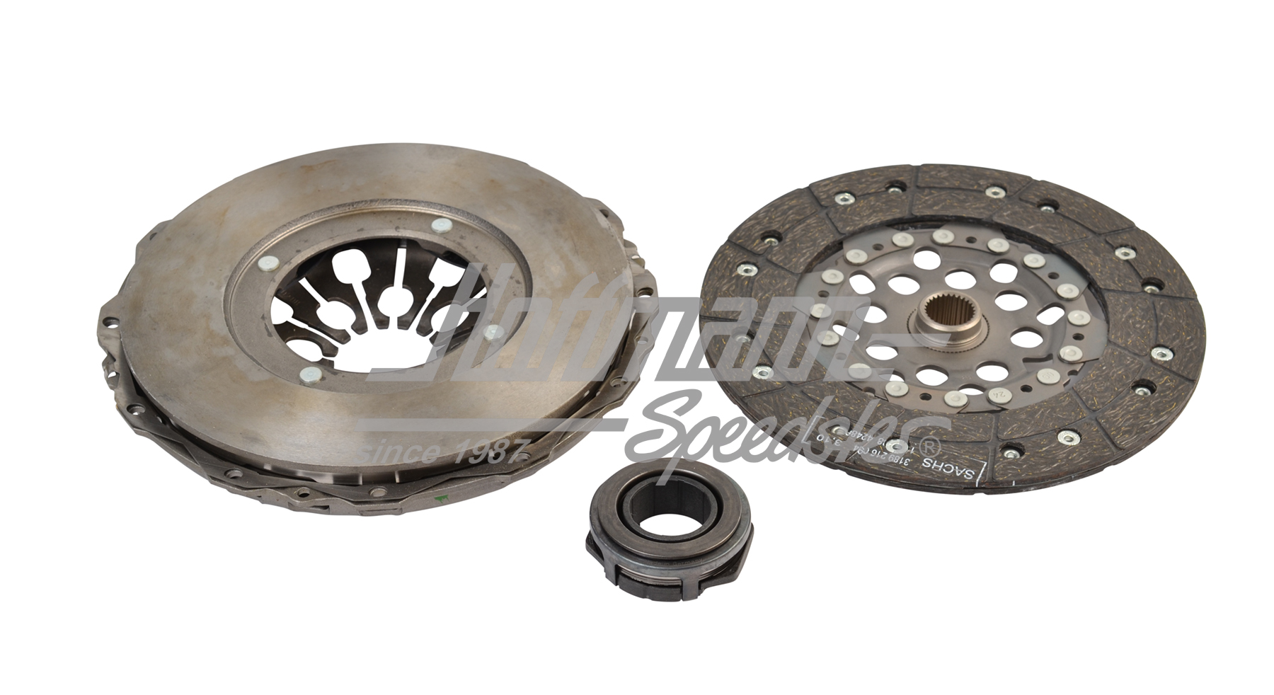 Clutch kit, Bus T4, 220 mm, 2.4 Diesel                                                              