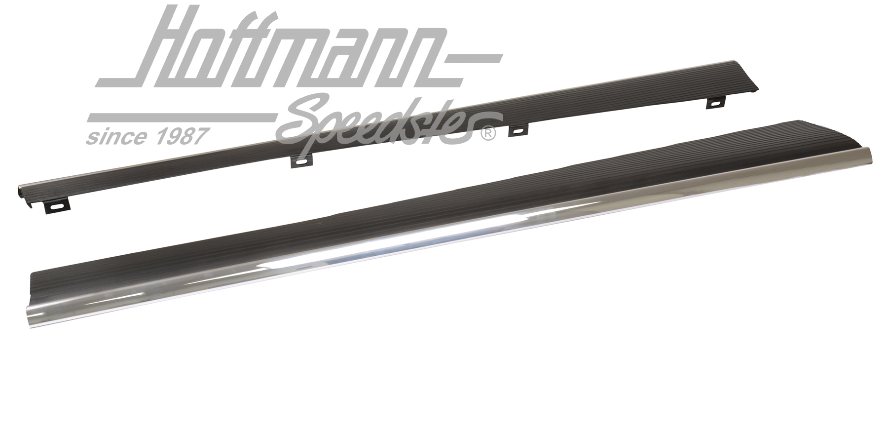 Running boards, aluminum, series style                                                              