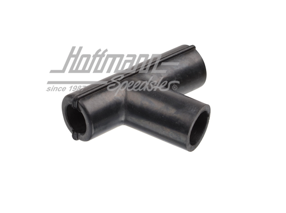 Y-piece, vacuum line, injection engine                                                              