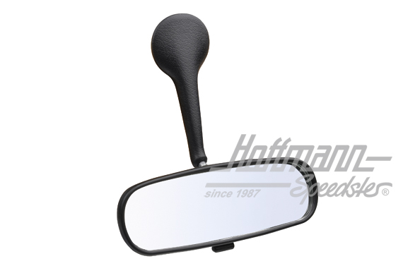 Inside rearview mirror, black base, 8.67-9.90                                                       