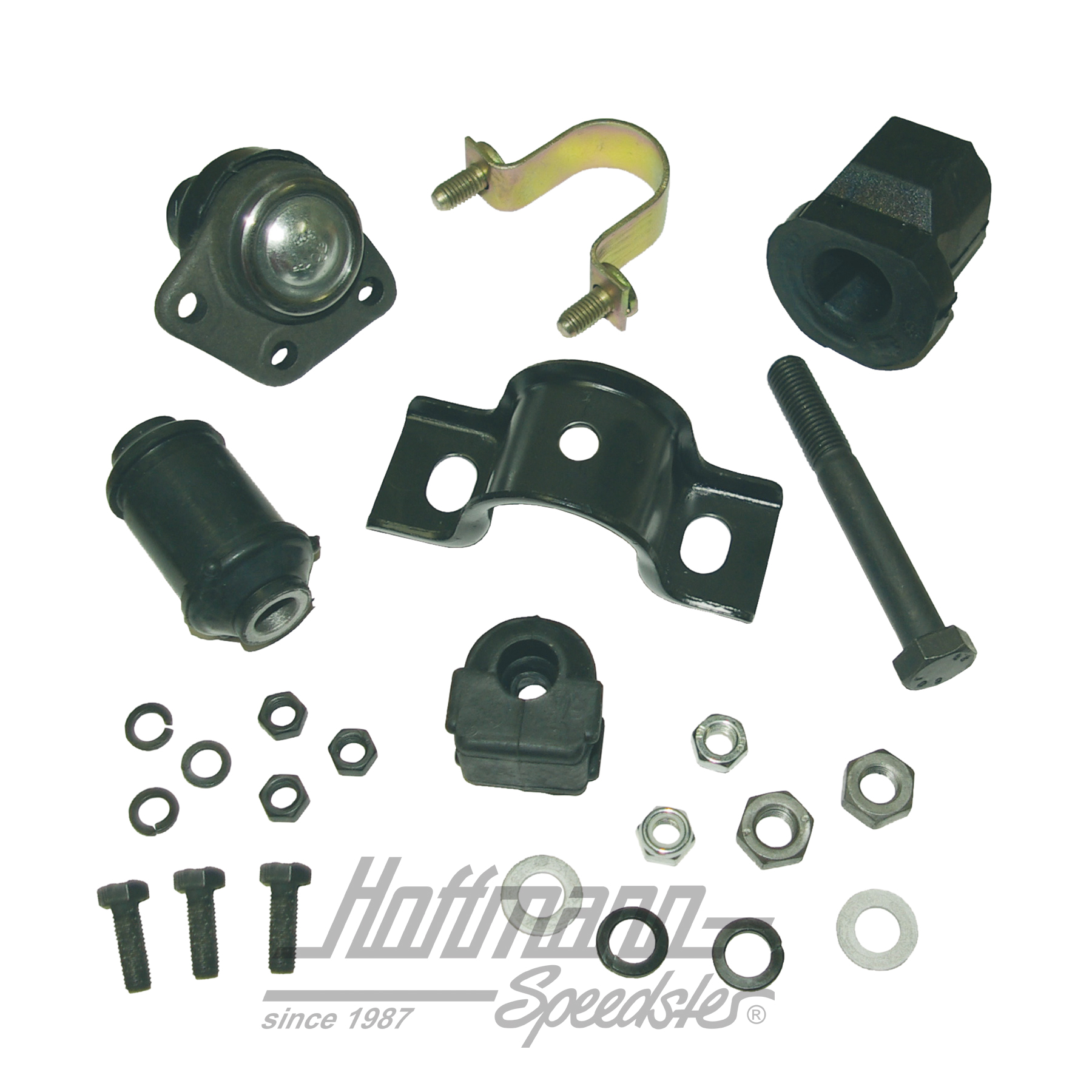 Mounting kit, transverse control arm, 12.77-7.92 | 0909 114 | 140-0535
