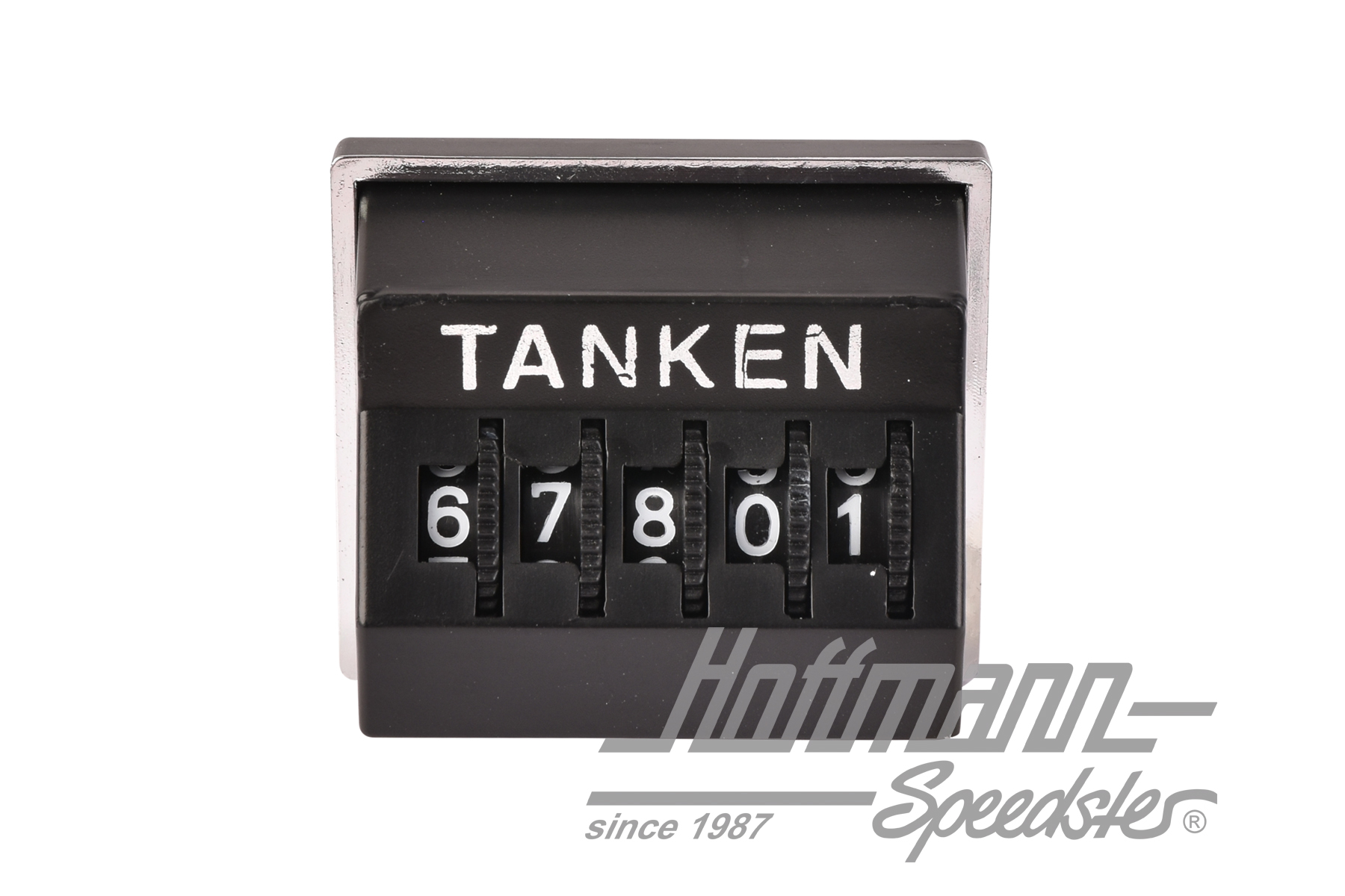 Trip odometer, "Refuel", black                                                                      